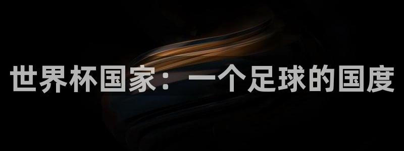 欧联杯直播：世界杯国家：一个足球的国度