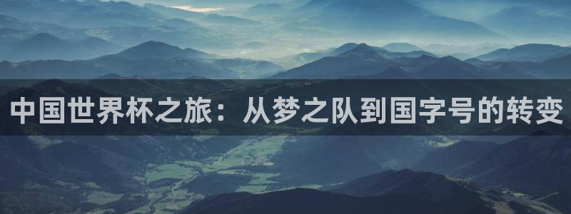 免费足球比赛直播高清：中国世界杯之旅：从梦之队到国字号的转变